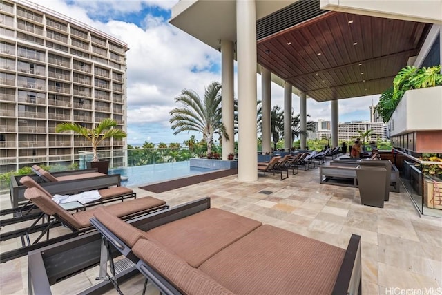 223 Saratoga Rd Unit 1506, Honolulu, HI 96815 - view of patio