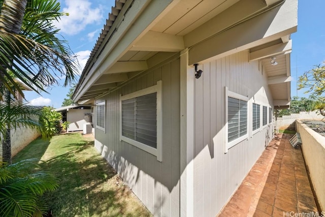 view of side of property