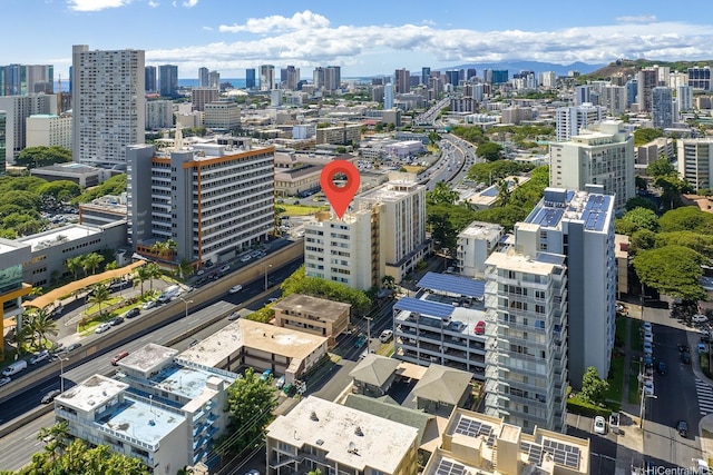 1617 Clark St Unit 702, Honolulu, HI 96822 - aerial view of a skyline view