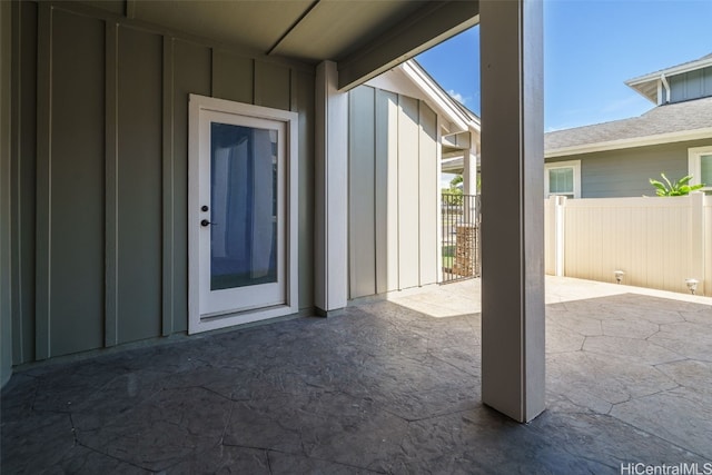 view of patio / terrace