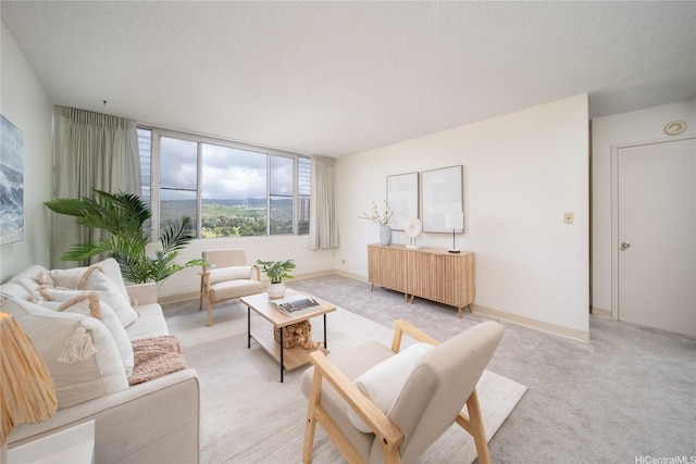 3030 Ala Ilima St Unit 907, Honolulu, HI 96818 - living area with light carpet and baseboards