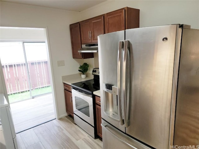 kitchen featuring stainless steel appliances