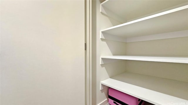 view of closet