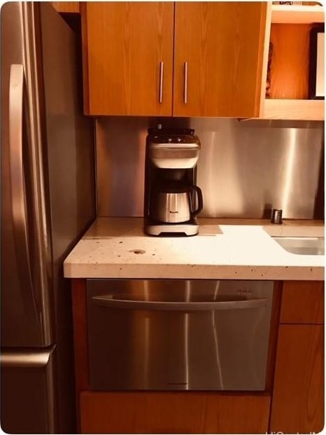 kitchen featuring stainless steel appliances