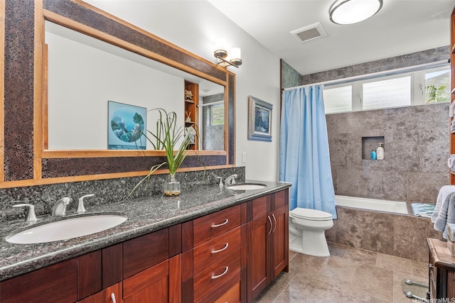 314 Lapa Pl, Kailua, HI 96734 - full bathroom with tiled shower / bath combo and double vanity