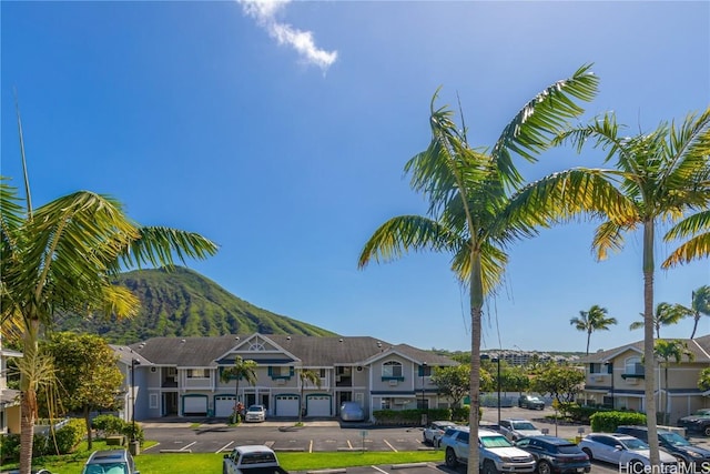 view of property with a mountain view