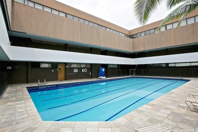 view of pool