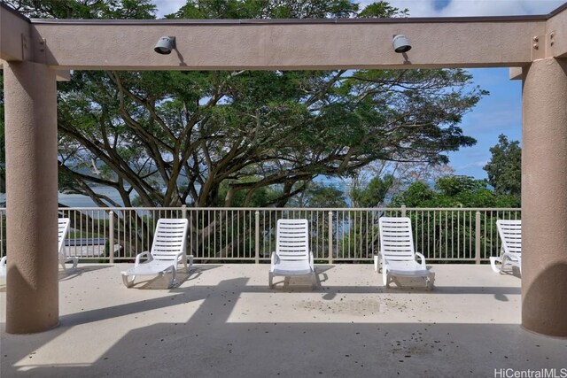 view of patio