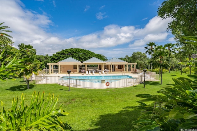 46-010 Aliikane Pl Unit 212, Kaneohe, HI 96744 - community pool with a patio