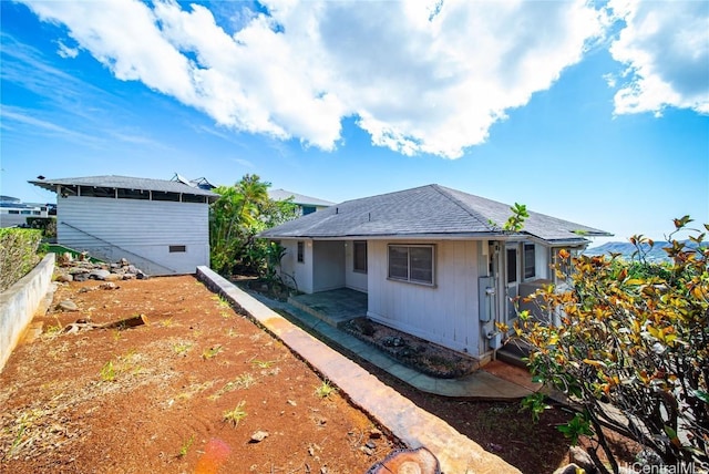 view of rear view of house