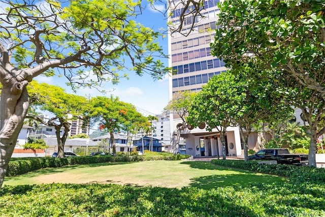 1221 Victoria St Unit 3201, Honolulu, HI 96814 - view of home's community featuring a lawn