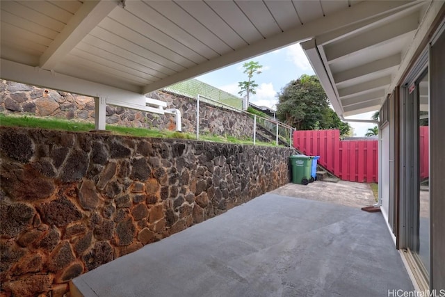 view of patio / terrace