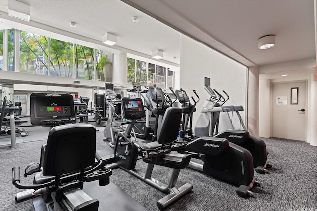 1212 Nuuanu Ave Unit 1412, Honolulu, HI 96817 - view of exercise room