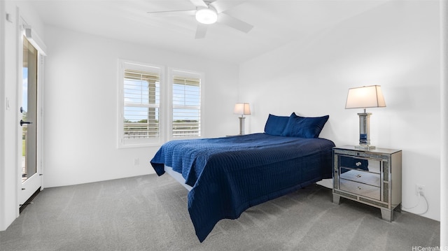 91-2220 Kaiwawalo St Unit 5501, Ewa Beach, HI 96706 - bedroom with carpet floors and ceiling fan