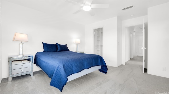 91-2220 Kaiwawalo St Unit 5501, Ewa Beach, HI 96706 - carpeted bedroom with visible vents and a ceiling fan