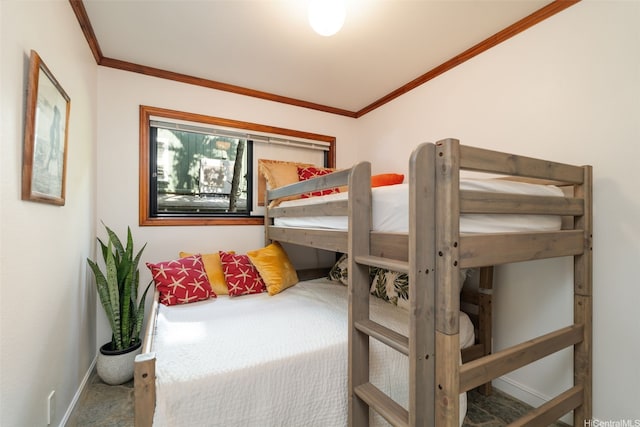59-377 Ke Nui Rd, Haleiwa, HI 96712 - bedroom with ornamental molding and baseboards