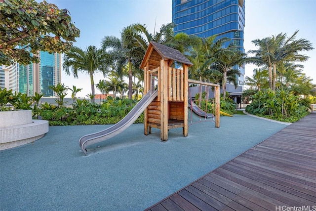 view of community play area