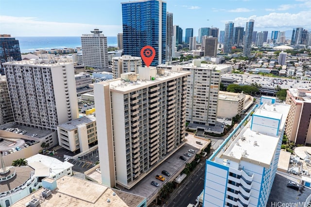 city view featuring a water view