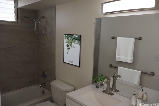 1060 Kamehameha Hwy Unit 702A, Pearl City, HI 96782 - full bathroom featuring shower / bath combination, vanity, and toilet
