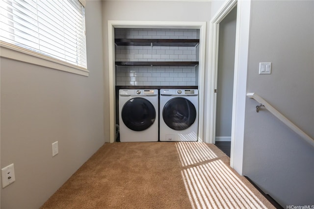 91-1159 Kamakana St Unit 542, Ewa Beach, HI 96706 - laundry area featuring washing machine and dryer and carpet flooring