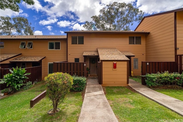 view of townhome / multi-family property