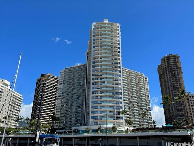 view of property featuring a city view