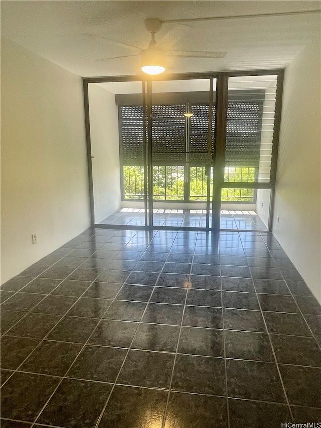 3138 Waialae Ave Unit 418, Honolulu, HI 96816 - empty room with a ceiling fan