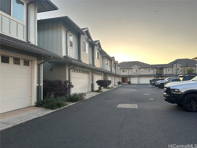 view of road featuring a residential view