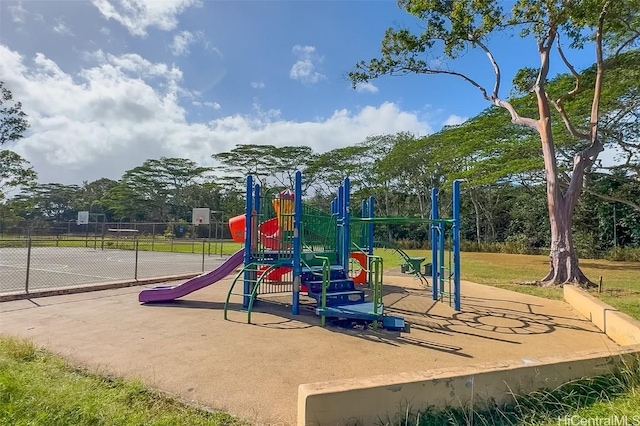 view of community play area