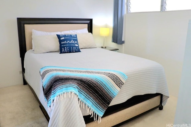 bedroom featuring carpet floors