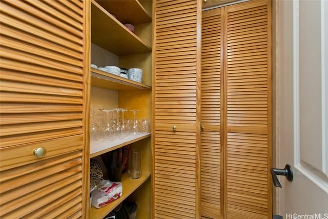 view of closet