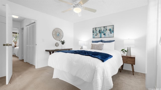 94-1446 Lanikuhana Ave Unit 407, Mililani, HI 96789 - bedroom with baseboards, a ceiling fan, and carpet flooring