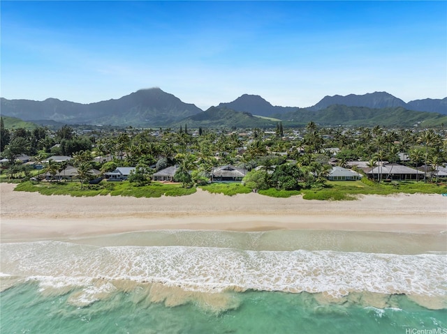 376 Dune Cir, Kailua, HI 96734 - view of community featuring a residential view and a water and mountain view