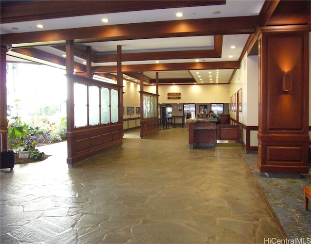 view of community lobby