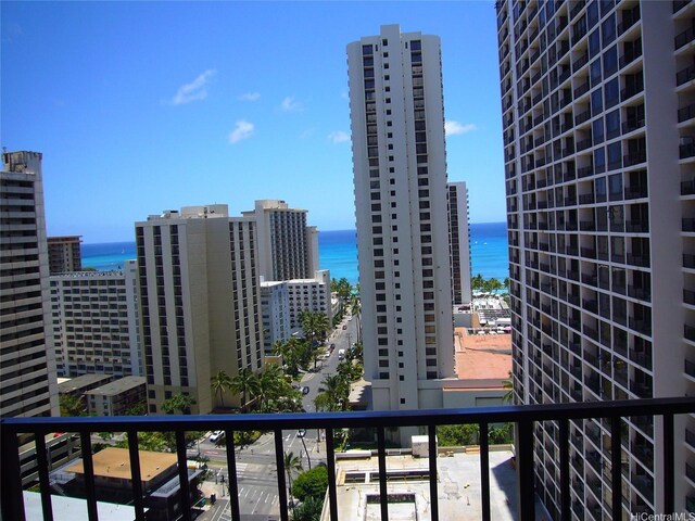 201 Ohua Ave Unit 2112Mauka, Honolulu, HI 96815 - city view featuring a large body of water