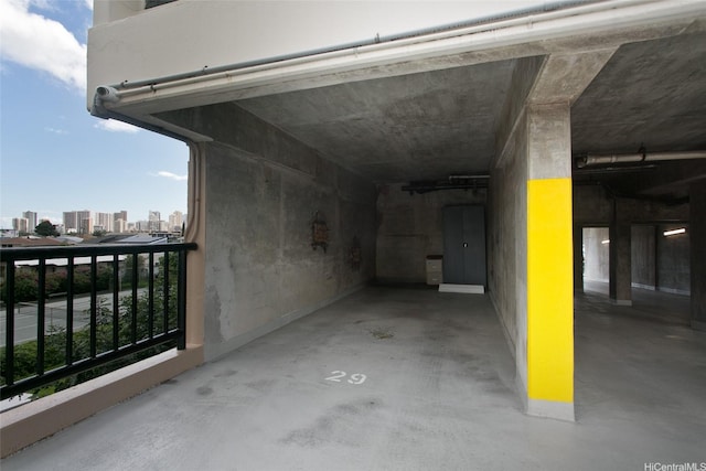2714 Kahoaloha Ln Unit 503, Honolulu, HI 96826 - garage featuring a city view