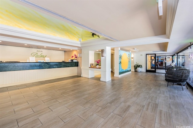 1850 Ala Moana Blvd Unit 619, Honolulu, HI 96815 - building lobby featuring ornamental molding
