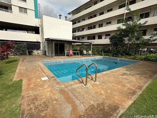 community pool featuring a patio