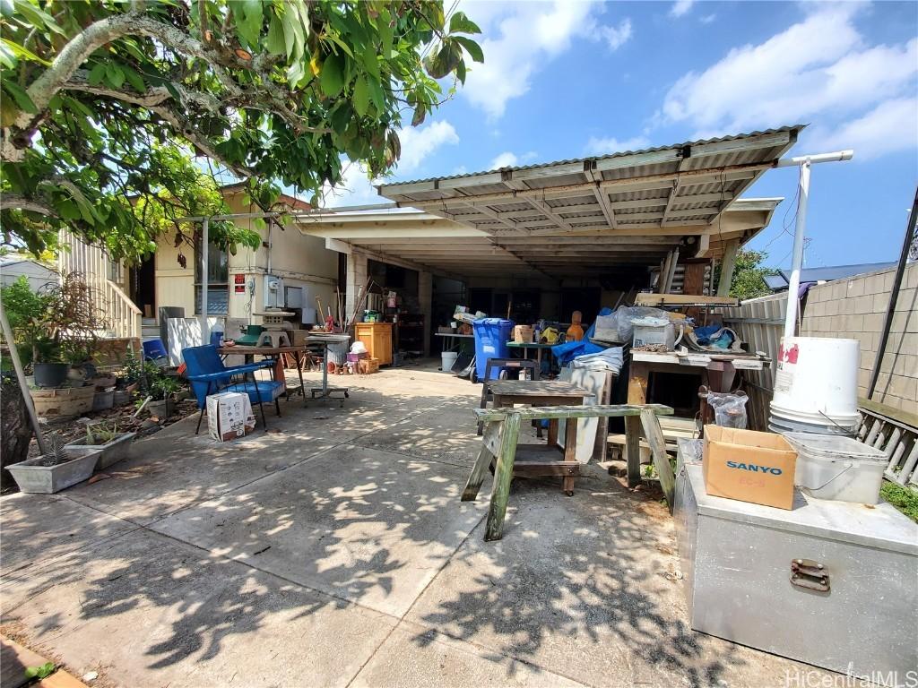 view of patio / terrace with fence