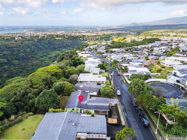 birds eye view of property featuring a residential view