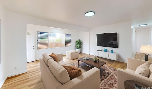 84-562 Nukea St, Waianae, HI 96792 - living room featuring light wood-type flooring