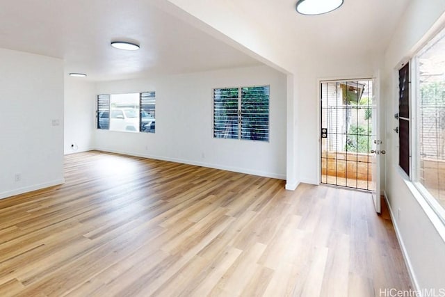 84-562 Nukea St, Waianae, HI 96792 - unfurnished room with light wood finished floors and healthy amount of natural light