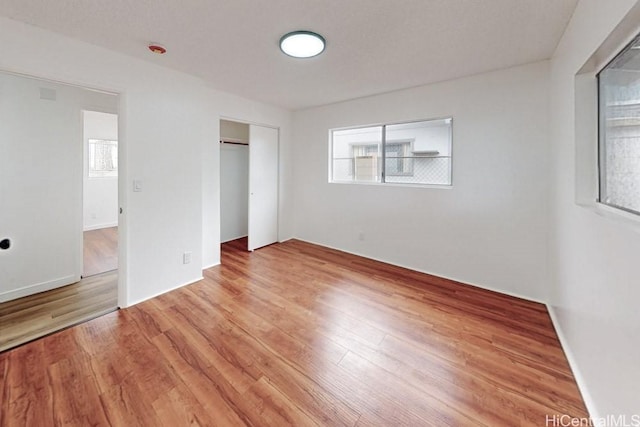 84-562 Nukea St, Waianae, HI 96792 - unfurnished bedroom featuring light wood finished floors and a closet