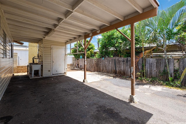 84-562 Nukea St, Waianae, HI 96792 - fenced backyard with a patio and a carport