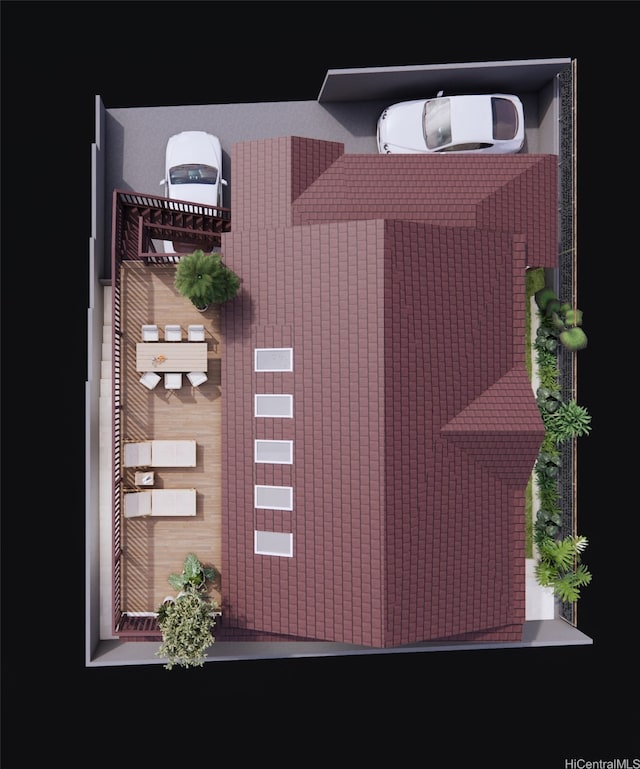 3503-A Wela St, Honolulu, HI 96815 - view of property floor plan