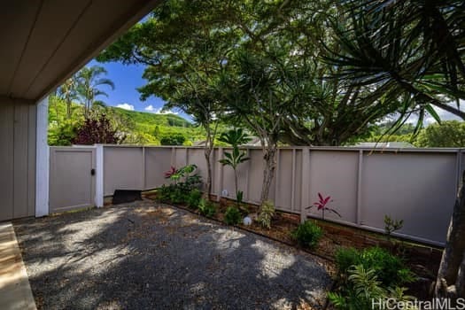 view of yard with a fenced backyard and a patio