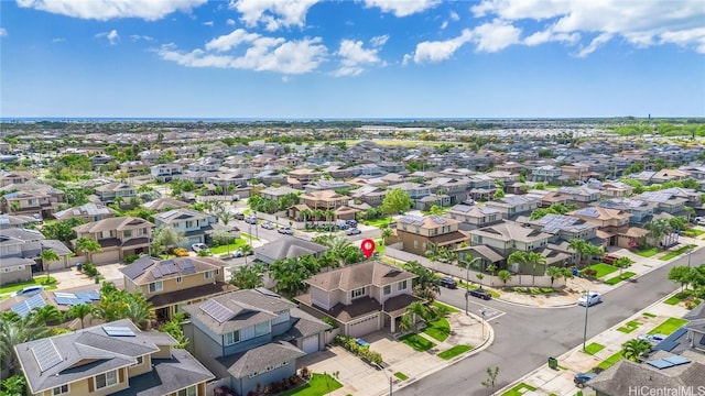 birds eye view of property featuring a residential view