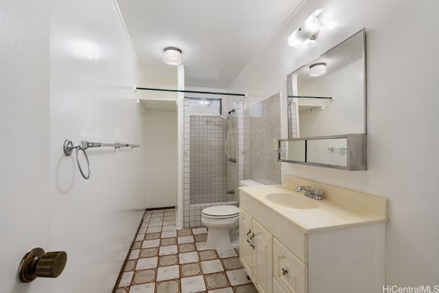 94-1377 Hiaai Pl, Waipahu, HI 96797 - full bathroom with tiled shower, vanity, and toilet