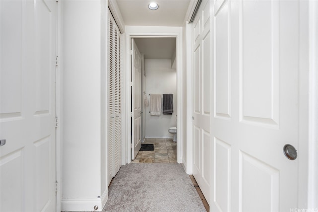 91-1058 Kekuilani Loop Unit 1804, Kapolei, HI 96707 - hall with recessed lighting, baseboards, and carpet