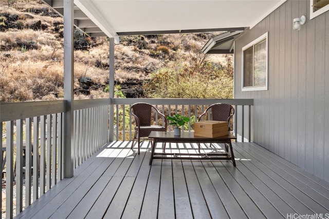 view of deck
